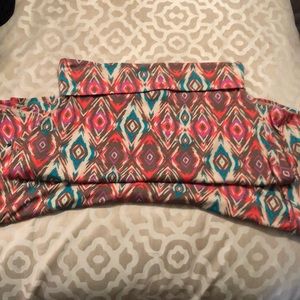 Multi colored maxi skirt